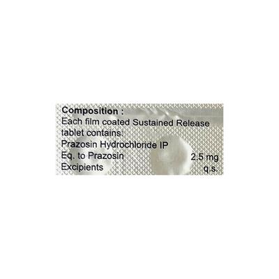 PRAZOSYNC XL 2.5 Tablet 30's - Hypertension-Oah