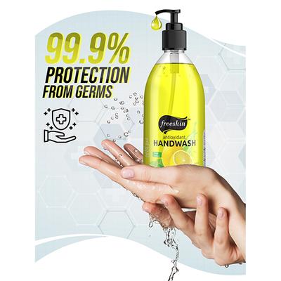 Freeskin Lemon Scented Hand wash 500 ml - Hand Wash & Soaps