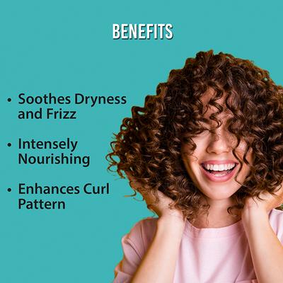 Xo Curls Hydrating Conditioner With Argan Oil And Aloe Vera For Easy Detangling And Soft Hair 250 ml - Conditioners