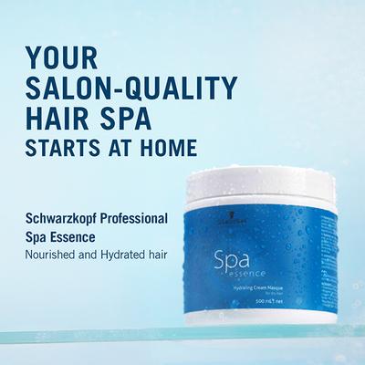 Schwarzkopf Professional Spa Essence Hydrating Treatment Hair Mask 500 ml - Hair Masks & Packs