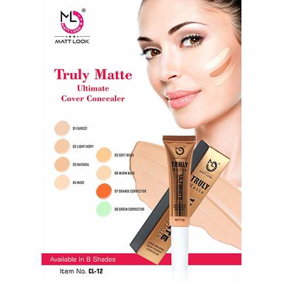 Matt Look Truly Matte Ultimate Cover Concealer, Warm - Nude 17 gm - Concealer