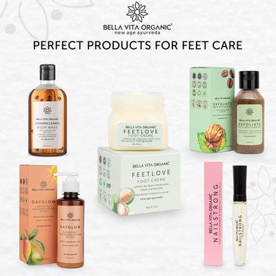 Bella Vita Organic Feet Love Foot Cream Softens 85 gm - Foot Creams & Lotions