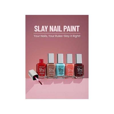 Swiss Beauty Slay Nail Color, Shade - Pearl 13 gm - Nail Polish