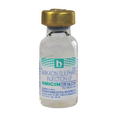 Amicin 100mg Injection 2ml - Bacterial Infections-Ami