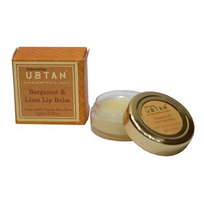 Rejuvenating UBTAN Lip Balm - Bergamot & Lime 5 gm - Lip Balms