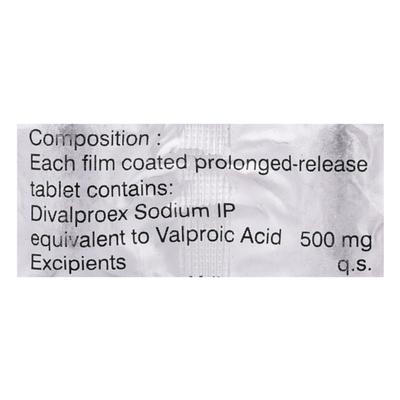 Dilpra OD 500mg Tablet 10'S - Epilepsy/Convulsion-Ant