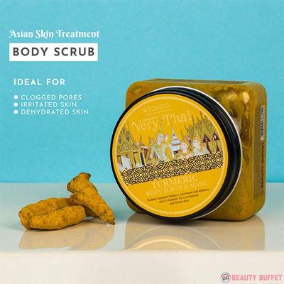 Scentio Very Thai Turmeric Body Scrub & Mask 300 ml - Scrubs & Exfoliants