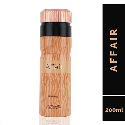 RiiFFS Affair Deodorant For Women, Perfume Body Spray 200 ml - Women Deodorants/Roll-Ons