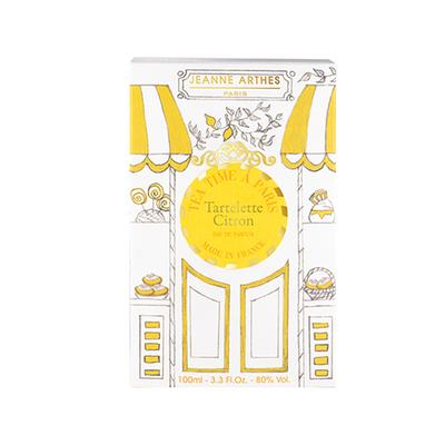 Jeanne Arthes French Way of Life - Tea Time A Paris - Tartelette Citron Eau de Parfum 100 ml - Women Perfumes (Edt/Edp)