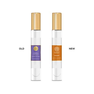 Forest Essentials Mini Intense Perfume Lime, Saffron & Oudh Luxury Perfume Earthy Fragrance 10ml - Perfumes (Edt/Edp)