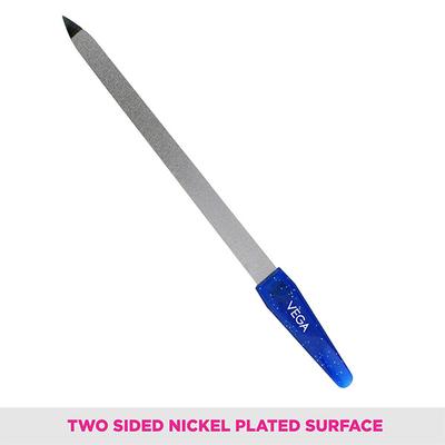 Vega Nail File -Large, Blue (VC2NF8-Bl) 2's - Nail Care