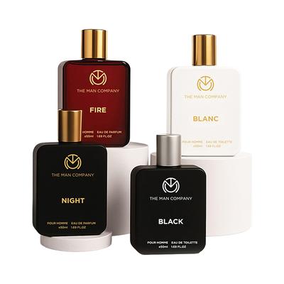 The Man Company Perfume Gift Set For Men 4 x 50ml- A Gentlemans Choice Premium Long-Lasting Perfume 1's - Men Perfumes (Edt/Edp)