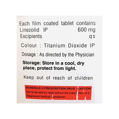 Linowin 600mg Tablet 10'S - Bacterial Infections-OAB