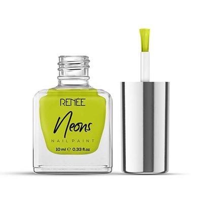 RENEE Neons Nail Paint - Yellow Beam 10 ml - Nail Polish