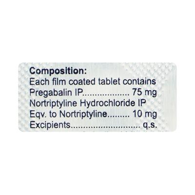 PREGATIN NT Tablet 10's - Neuropathic Pain-Dru