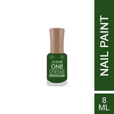 Jaquline USA One Stroke Premium Nail Enamel One Stroke Green Twist J64 8 ml - Nail Polish