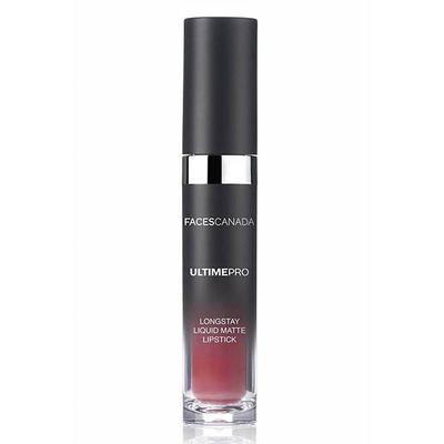Faces Canada Ultime Pro Longstay Liquid Matte Lipstick Rosy Crush 17 6 gm - Liquid Lipsticks