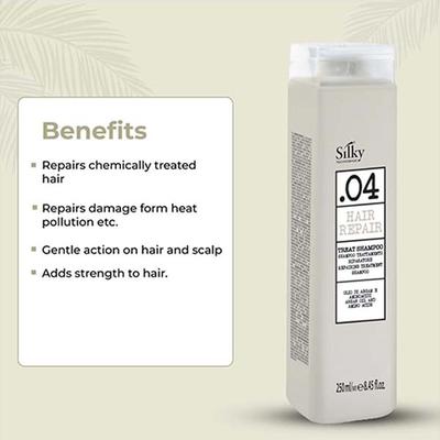 Silky Technobasics .04 Hair Repair Conditioning Bath 1000 ml - Shampoos
