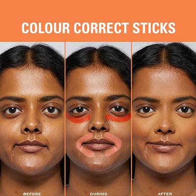 Makeup Revolution Face Correct Correct Neutralise Cancel Brightens The Skin Peach & Red 8.6gm - Concealer