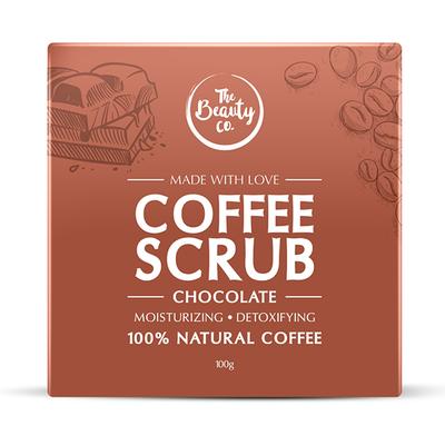 The Beauty Co. Chocolate Coffee Body Scrub, 100 gm - Face Scrubs
