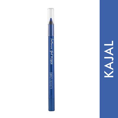 Swiss Beauty Intense Gel Kajal - (Electric Blue) 1.2 gm - Kajal & Kohls