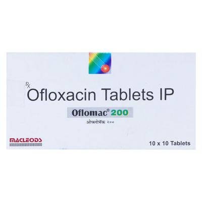 Oflomac 200mg Tablet 10'S - Bacterial Infections-Qui