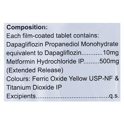 T2C M 10/500 Tablet 15's - Diabetes-Ant