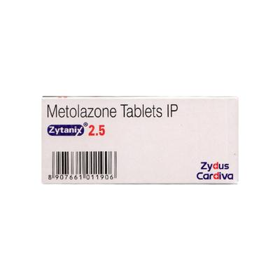 ZYTANIX 2.5 Tablet 15's - Hypertension-Diu
