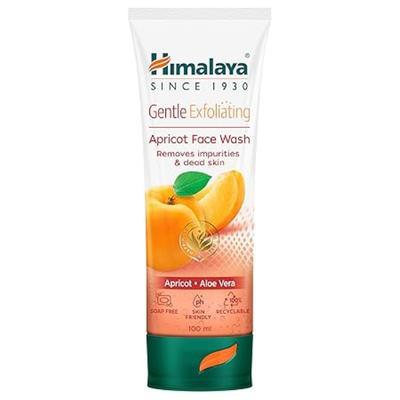 Himalaya Gentle Exfoliating Apricot & Aloe Vera Face Wash 100 ml - Face Wash & Cleansers
