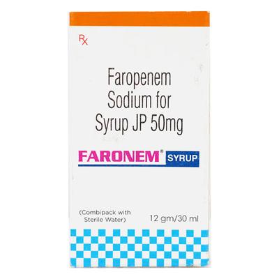 FARONEM Dry Syrup 30ml - Bacterial Infections-OBL