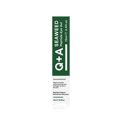 Q+A Seaweed Peptide Eye Gel 15 ml - Under Eye Creams & Serums