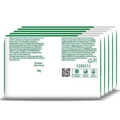 Dettol Original Soap - 12Hr Protective Shiled (Pack of 6 X 150 g) - Soaps