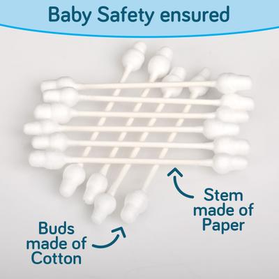LuvLap Baby Soft Cotton Buds 200's + Sticks 100's - Cotton Buds & Balls