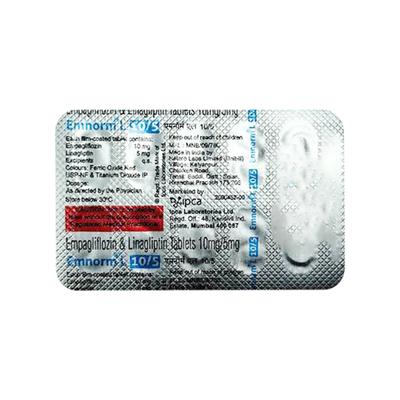 EMNORM L 10/5 Tablet 10's - Diabetes-Ant