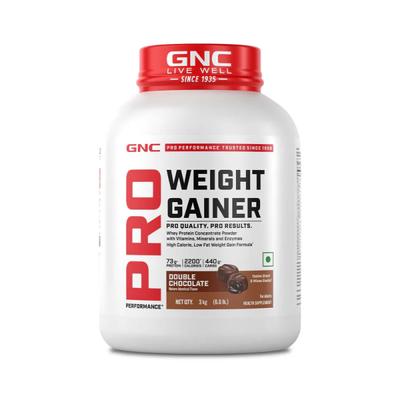 GNC Pro Performance Weight Gainer - Double Chocolate Flavour 3 kg - Weight Gain