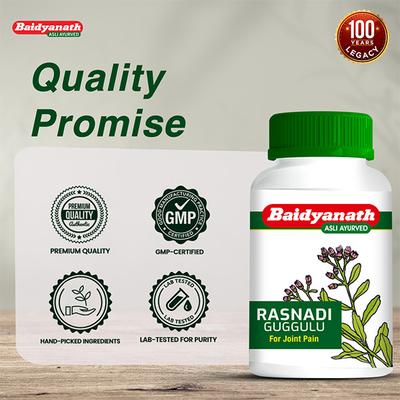 Baidyanath Rasnadi Guggulu Tablet 80's - Speciality Medicines