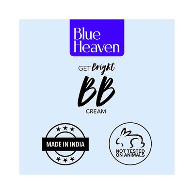 Blue Heaven 8Hr Stay Get Bright Fairness and Foundation BB Cream SPF 15 PA+++ Honey Medium 301 30gm - Bb & Cc Creams