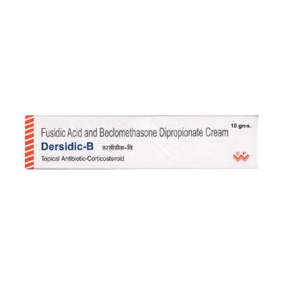 DERSIDIC B Cream 10gm - Skin Infections-Toc