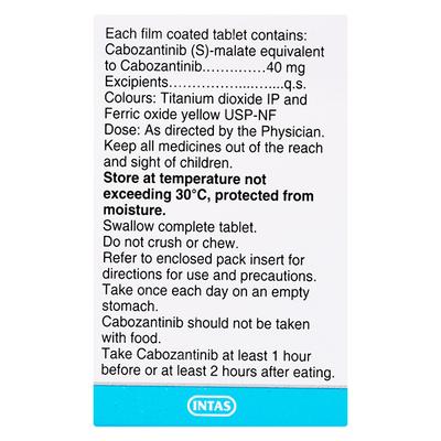 CABDUAL 40 Tablet 30's - Cancer Oncology-Cyt