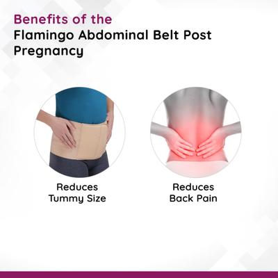 Flamingo Abdominal Belt Post Pregnancy (OC2520) (XXXL) 1's - Back/Abdomen Supports