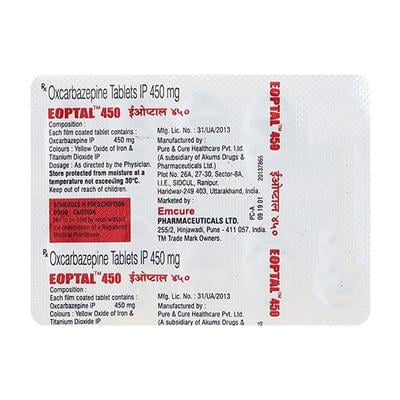 EOPTAL 450 Tablet 10's - Epilepsy/Convulsion-Ant