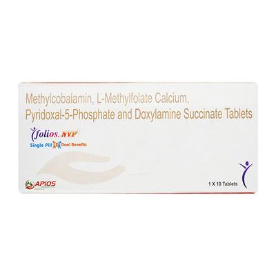 FOLIOS NVP Tablet 10's - Supplements-Sup