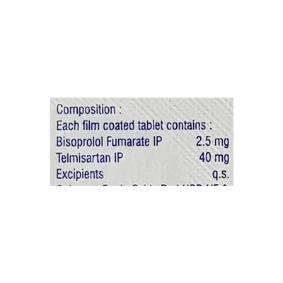 BISOTRAK T 2.5mg Tablet 10's - Hypertension-Ang
