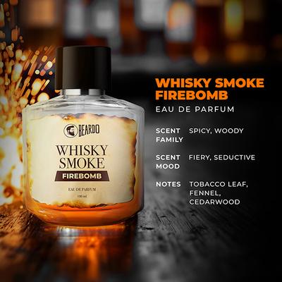 Beardo Whisky Smoke Firebomb Perfume EDP 100 ml - Men Perfumes (Edt/Edp)