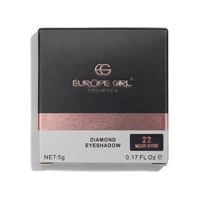 Europe Girl Single Diamond Eyeshadow 22 Moon Shine NA 5 gm - Eyeshadow, Bases & Primers