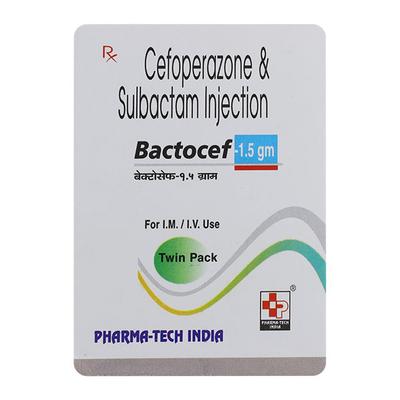 BACTOCEF Injection 1.5gm - Bacterial Infections-Cep