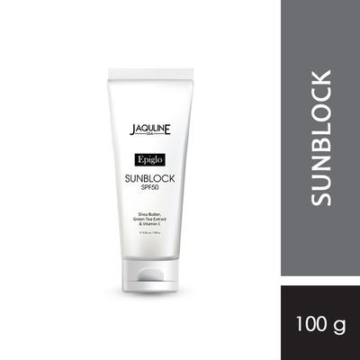 Jaquline USA Epiglo SunBlock SPF50 100 ml - Face Sunscreen