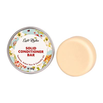 Earth Rhythm Solid Conditioner Bar Tamanu, Kukui Nut & Camellia Oil Cardboard Box 80 gm - Conditioners