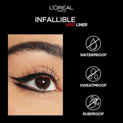 LOreal Paris Infaillible Grip 24H Matte Liquid Liner - 03 Brown 5.7 gm - Eyeliners