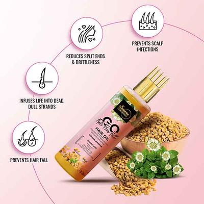 St.Botanica Hair Oil - Go Anti-Hair Fall 150 ml - Hair Oils